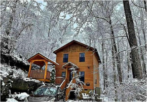 PERMANENT VACATION-Private Honeymoon Cabin with Hot Tub